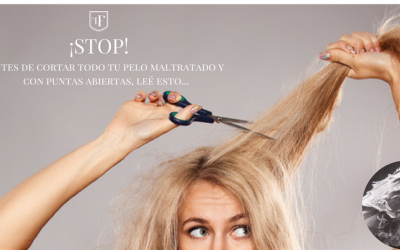 ¿Pelo Maltratado, Crecimiento Lento Y Puntas Abiertas?